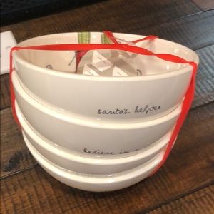 Rae Dunn Christmas Santa’s helper Gift Set